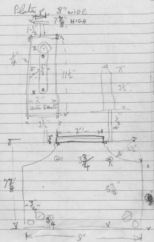 One of the original Tekippe regulator reference drawings
