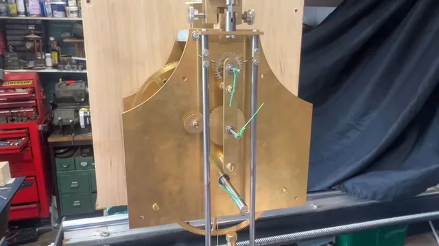 Chris’s own Tekippe regulator movement, filmed during the build