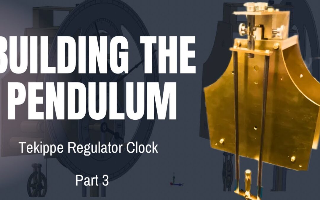 Building a Clock Part 3 – Making the Pendulum for a Precision Tekippe Regulator Clock